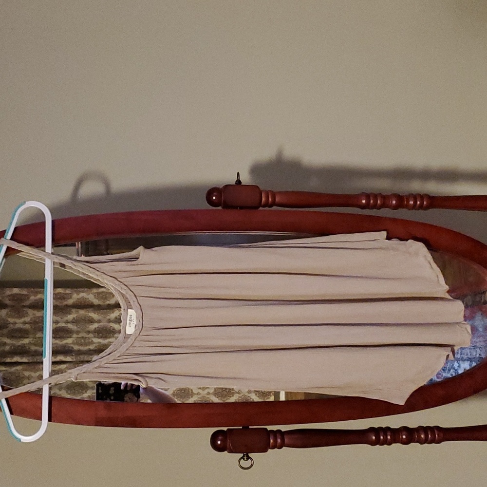 Flowy Detailed Tank, Braided Neckline